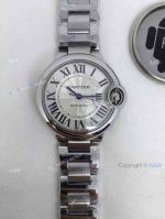 Replica Swiss Cartier Ballon Bleu Ladies Watch Stainless Steel